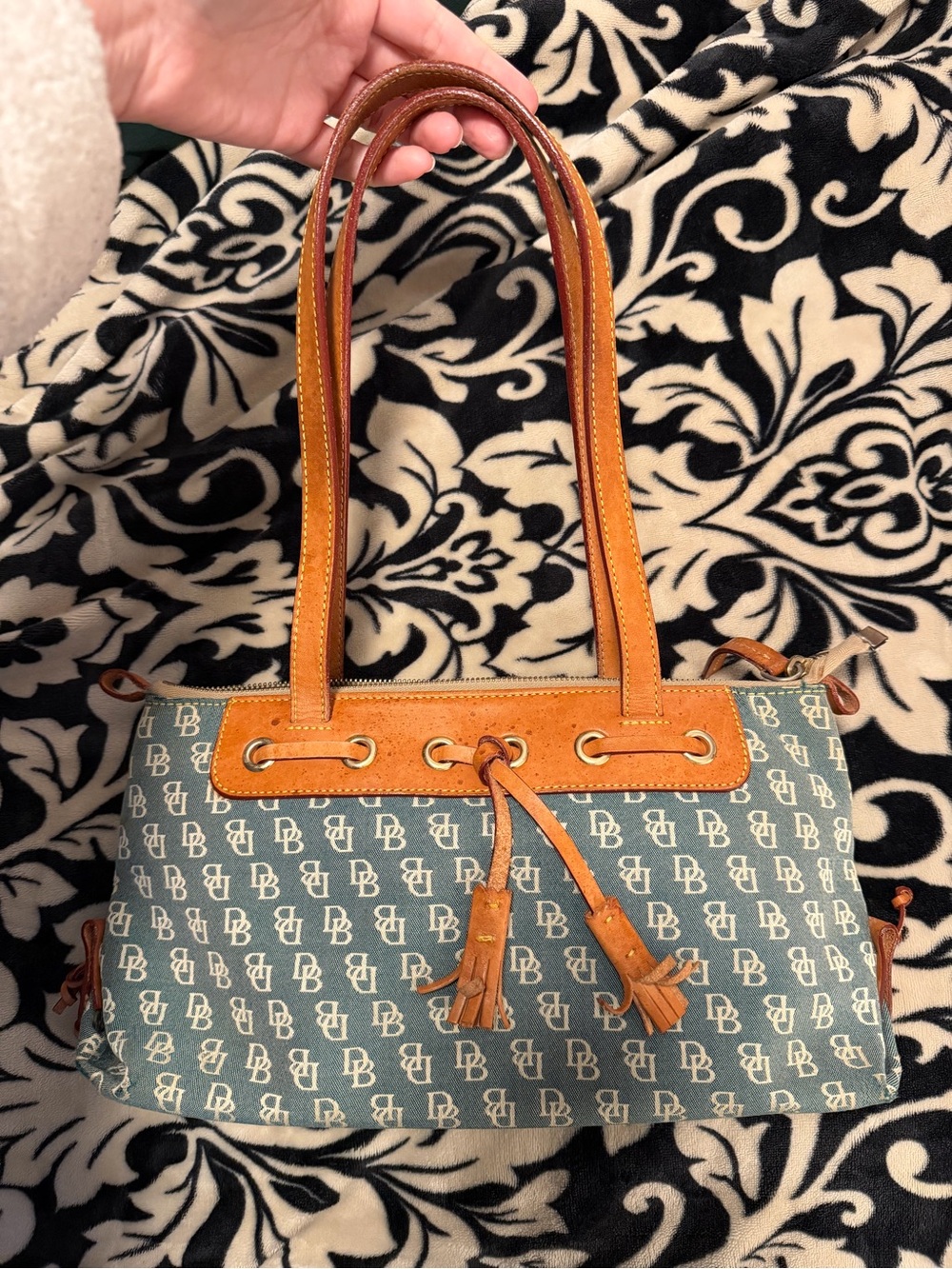 Dooney & Bourke vintage green bag.